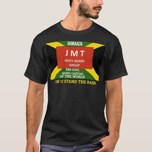 KANNST DU DEN REGEN Basic Dark T-Shirt (Vorderseite)
