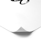 Kannst du die Stille hören? Poster (Ecke)