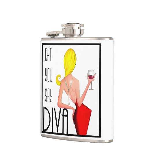 Kannst du DIVA sagen? Flachmann (Links)