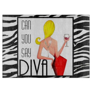 Kannst du DIVA sagen? Schneidebrett