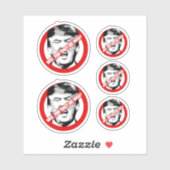 Kannst du einfach die Klappe halten, Mann? Aufkleber (Blatt)