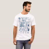 Kannst du einfach... Empfänger T-Shirt (Vorne ganz)