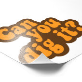 Kannst du es tun? fotodruck (Ecke)