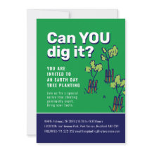 Kannst du ihm den Erdetag des Baumpflanzereignisse