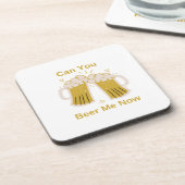 Kannst du mich jetzt auf einem getränkeuntersetzer (Linke Seite)