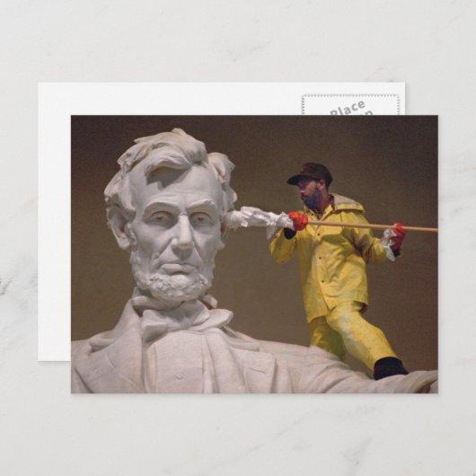 Kannst du mich jetzt hören? postkarte (Vorne/Hinten)