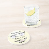 Kannst du mir meinen Untersetzer abkratzen? (Seite)