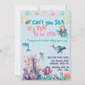 Kannst du nicht sehen, dass es Spaß macht, einer z Einladung (Vorderseite)