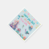 Kannst du nicht sehen, dass es Spaß macht, einer z Serviette (Ecke)