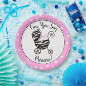 Kannst du Prinzessin sagen: "Wo ist mein Tiara?" D Pappteller (Party)