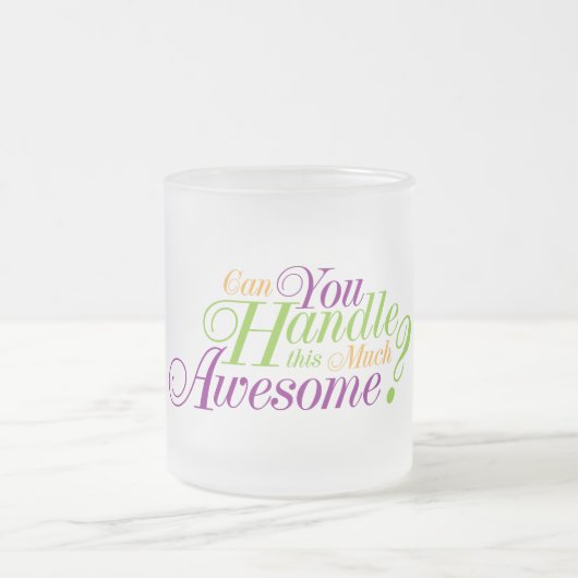 Kannst du so Phantastisch umgehen? Mattglastasse (Mittel)