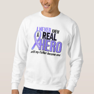 Kannte nie einen Held-Vater-Esophageal Krebs Sweatshirt