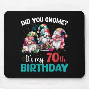 Kannten Sie meinen 70. Geburtstag 70 Jahre alter G Mousepad