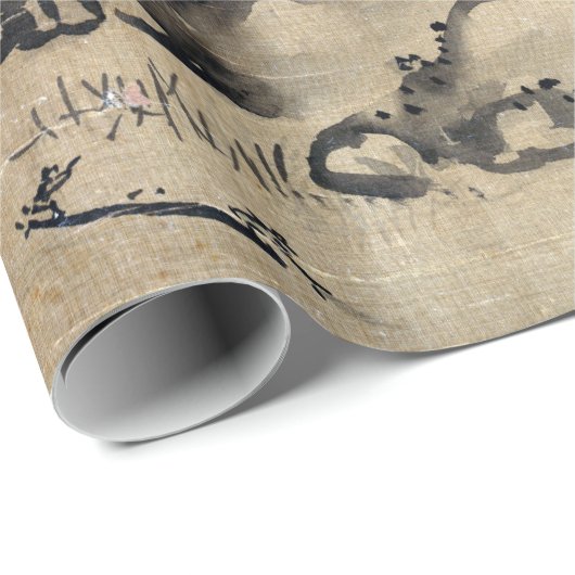 Kano-Chikanobu-Landschaft Geschenkpapier (Rolleneckpunkt)