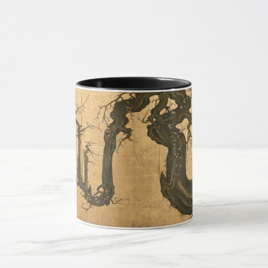 Kano Sansetsu "alte Pflaume " Tasse (Zentrum)