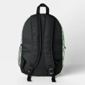 "Kanoko" Fawn Spot Pattern Bedruckter Rucksack (Rückseite)