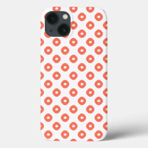 "Kanoko" Fawn Spot Pattern Salmon Pink Case-Mate iPhone Hülle