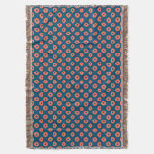 "Kanoko" Fawn Spot Pattern Salmon Pink Decke (Vorderseite Vertikal)