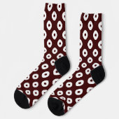 "Kanoko" Fawn Spot Pattern Socken (Linkes Detail)