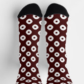 "Kanoko" Fawn Spot Pattern Socken (Oben)
