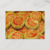 Kanom Pia ข ม เ ปี๊ ะ ~ asiatische Süßigkeiten Nac Visitenkarte (Rückseite)