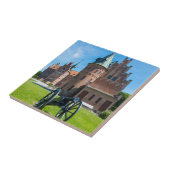 Kanone bei Schloss Egeskov Fliese (Seite)