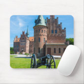 Kanone bei Schloss Egeskov Mousepad (Mit Mouse)