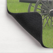 Kanone in Gettysburg Mousepad (Ecke)