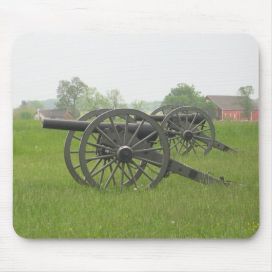 Kanone in Gettysburg Mousepad (Vorne)