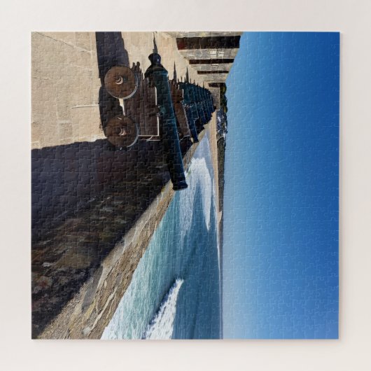 Kanonen an der Küste Puzzle (Horizontal)