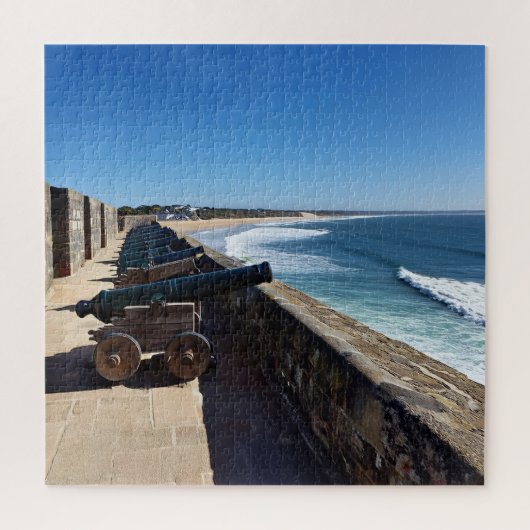 Kanonen an der Küste Puzzle (Vertikal)