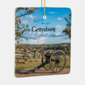 Kanonen at Gettysburg Keramikornament (Rechts)