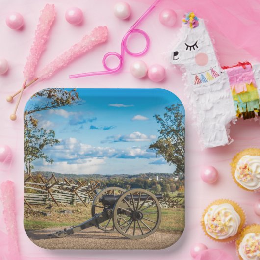 Kanonen at Gettysburg Pappteller (Party)