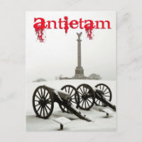 Kanonen auf dem Schlachtfeld von Antietam, MA