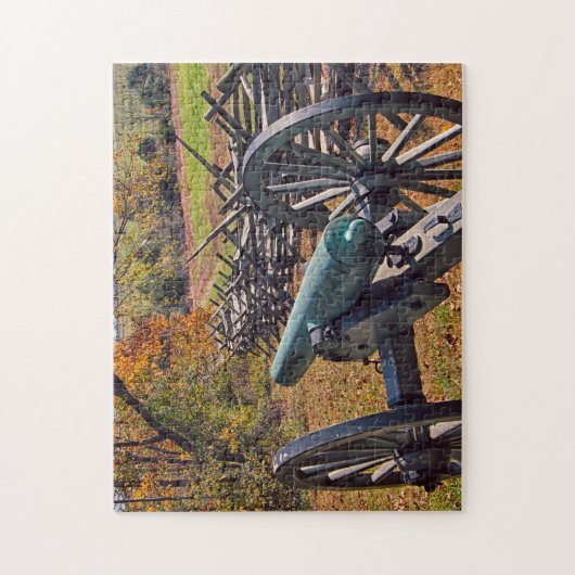 Kanonen aus dem Zivilen Krieg. Puzzle (Vertikal)