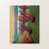 Kanonen aus dem Zivilen Krieg. Puzzle (Vertikal)