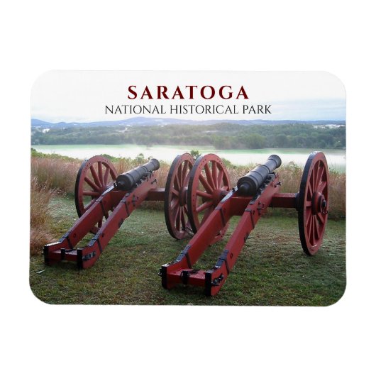 Kanonen, Bernis Heights Battle of Saratoga Magnet (Horizontal)