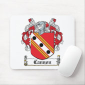 Kanonen-Familienwappen Mousepad (Mit Mouse)