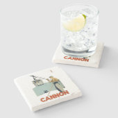 Kanonen-GebirgsUntersetzer Steinuntersetzer (Seitenansicht)