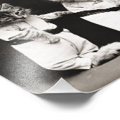 Kanonen Kätzchen Fotodruck (Ecke)