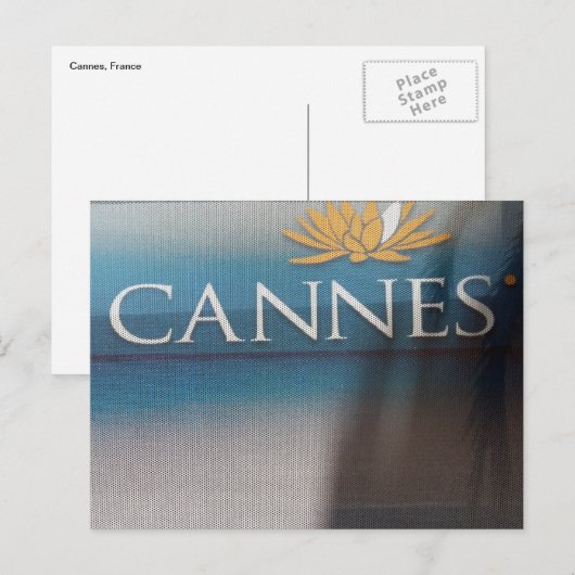 Kanonen Postkarte (Vorne/Hinten)