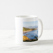 Kanonen-Strand Oregon Kaffeetasse (VorderseiteRechts)