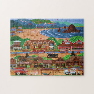 Kanonen-Strand-Puzzlespiel Puzzle