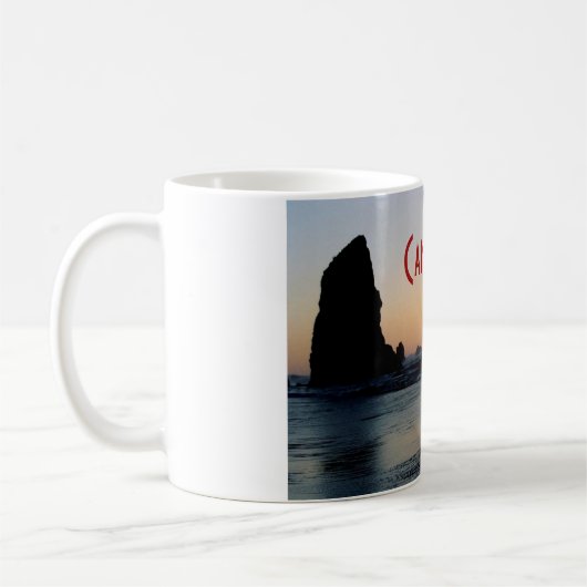 Kanonen-Strand-Tasse Kaffeetasse (Links)