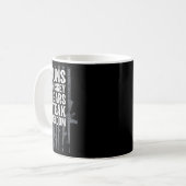 Kanonen Whiskey Zigarren Steak Freedom - Funny Dri Kaffeetasse (Vorderseite Links)