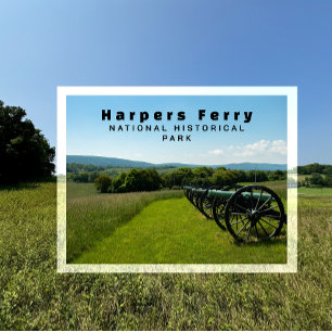 Kanonen, Ziviler Krieg, Harpers Ferry NHP Postkarte