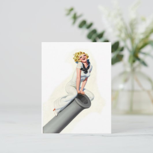 Kanonenfahrt Postkarte (Stehend Vorderseite)