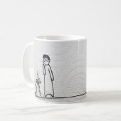 Kanonenkugel! Lauf! Tasse (Vorderseite Links)