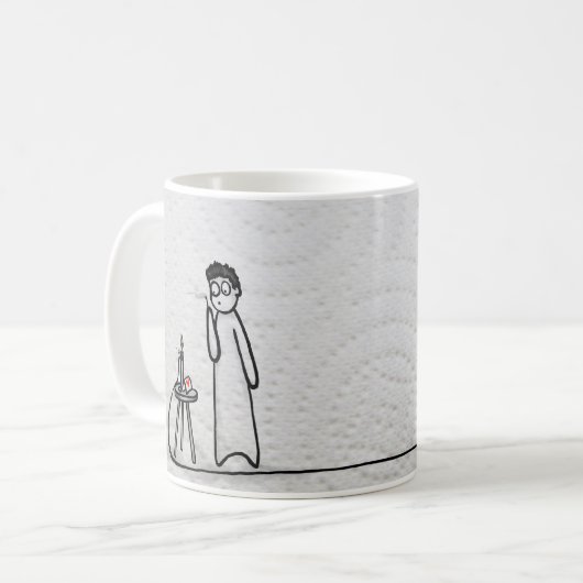 Kanonenkugel! Lauf! Tasse (Vorderseite Links)