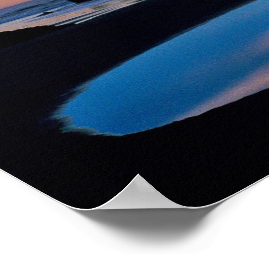 Kanonenstrand Poster (Ecke)